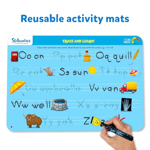 Skillmatics Educational Toy - I Can Write, Preschool & Kindergarten Learning Activity for Kids, Toddlers, Supplies for School, Gifts for Girls & Boys Ages 3, 4, 5, 6