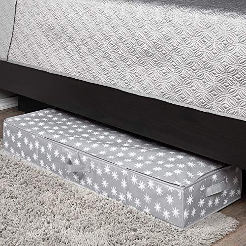 Wrapping Paper Storage Container – Fits up to 27 Rolls 1 3/8” Diam. - Underbed Gift Wrap Organizer Bags, Wrapping Paper Rolls, Ribbon, and Bows - Under Bed- Durable Material 600D - Up to 40" Rolls