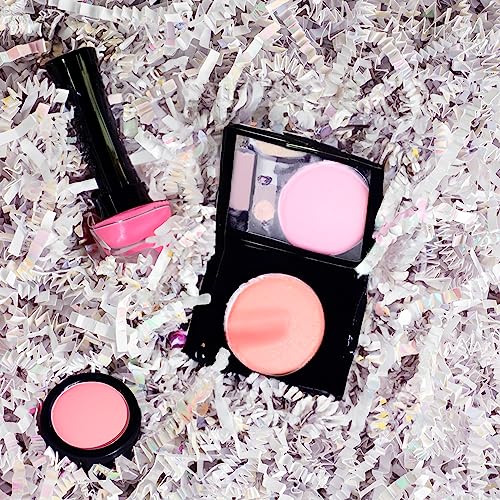 Uptotop 4oz Supply Crinkle Cut Paper Shred Filler for Gift Wrapping Basket Filling Birthday Wedding Christmas Thanksgiving Mother's Day (Diamond White)