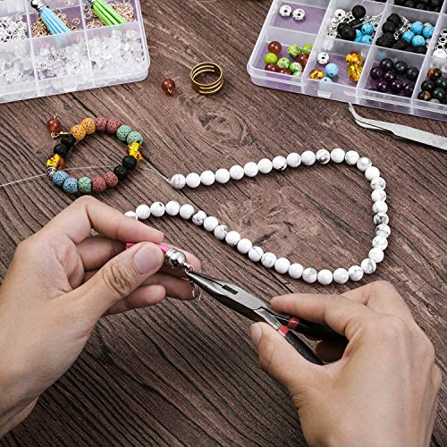 Earring Hooks, Anezus 1900Pcs Earring Making Supplies Kit with Jewelry Hooks, Fish Hook Earrings, Earring Backs, Jump Rings for Jewelry Making and Earring Repair,Gifts for Women