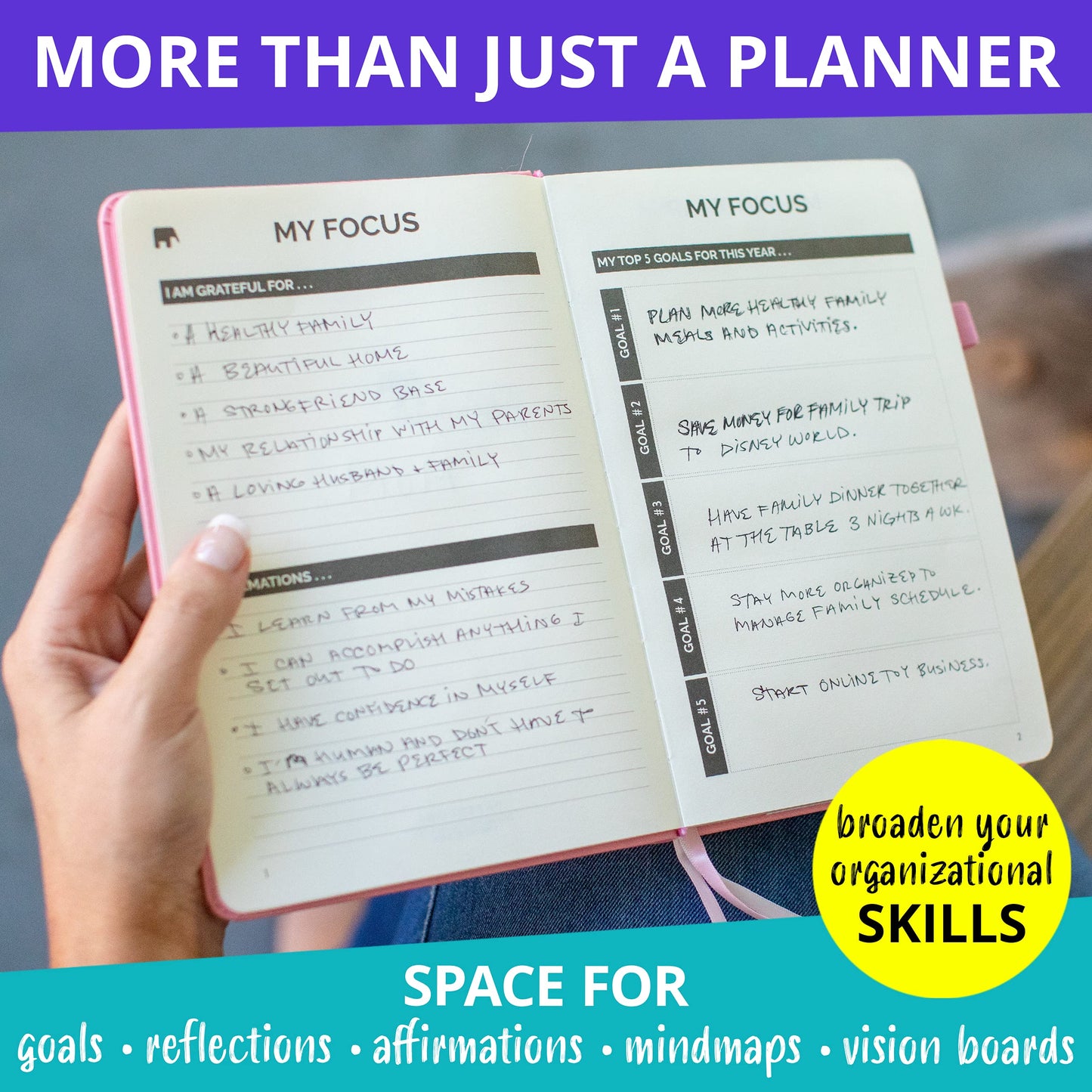 Papercode 2024 Daily Planner - Leather Weekly Planner W/Thick No-Bleed Pages - Monthly & Weekly Layouts - Use for Productivity, Schedule, or Agenda