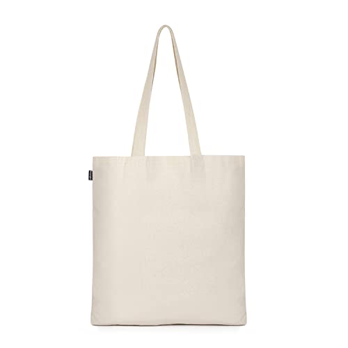 Ecoright Aesthetic Canvas Tote Bag for Women, Reusable Cotton Tote Bag for, Grocery, Shopping, Beach & Gifts for Women