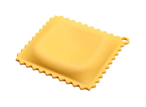 The Original Ravioli-Shaped Spoon Rest | Spoon Rest for Kitchen Counter | Cool and Cute Kitchen Accessories | from a Collection of Different Pasta-Shaped Unique Kitchen Gadgets | by Monkey Business