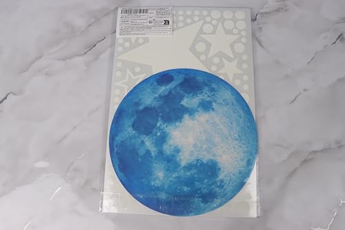 1138Pcs Glow in The Dark Stars, Glow in The Dark Moon for Ceiling Planets Space Wall Stickers Solar System Galaxy Wall Decals for Kids Boys Bedroom Living Room Decoration -Blue