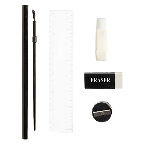 Darice 80-Piece Art Set – Art Supplies for Drawing, Painting and More in a Plastic Case - Makes a Great Gift for Children and Adults