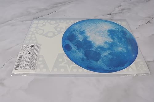 1138Pcs Glow in The Dark Stars, Glow in The Dark Moon for Ceiling Planets Space Wall Stickers Solar System Galaxy Wall Decals for Kids Boys Bedroom Living Room Decoration -Blue