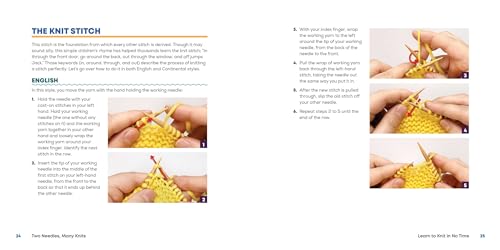 Two Needles, Many Knits: The New Knitter's Guide with Easy Patterns