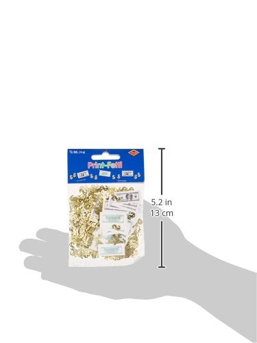 Big Bucks Print-Fetti Party Accessory (1 count) (.5 Oz/Pkg)