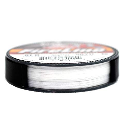 The Beadsmith Fireline by Berkley – Micro-Fused Braided Thread – 8lb. Test, 007”/.17mm Diameter, 50 Yard Spool, Crystal Color – Super Strong Stringing Material for Jewelry Making and Bead Weaving…
