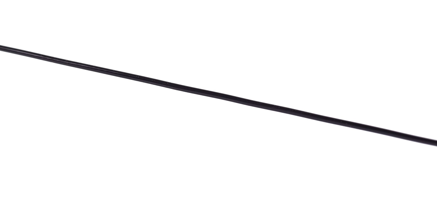 KONMAY 2 Rolls 0.8mm Round Stretchy Bracelet Strings with Organizing Case, 130 Yards Black and White Crystal Elastic Thread Cord for Jewelry Bracelets Making and Beading