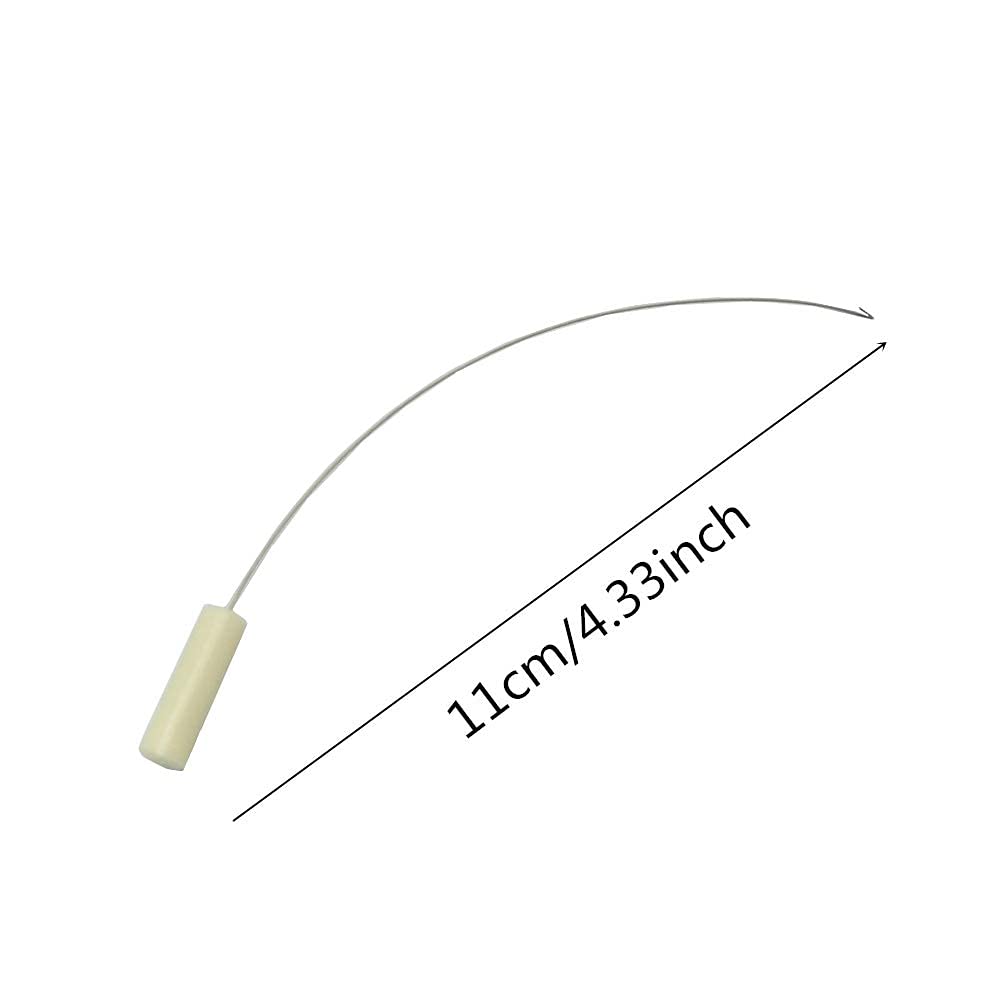 Fbshicung 4Pcs Needle Threader,Verlock Serger Looper Threader/Needle Threader for Sewing Machine Needles