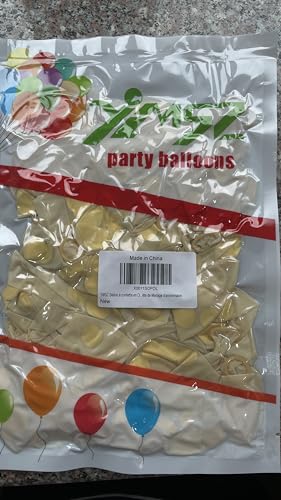 50pcs Gold Confetti Latex Balloons, 12 inch Gold Balloons with Golden Paper Dots for Graduation Wedding Birthday Baby Shower Party Decorations