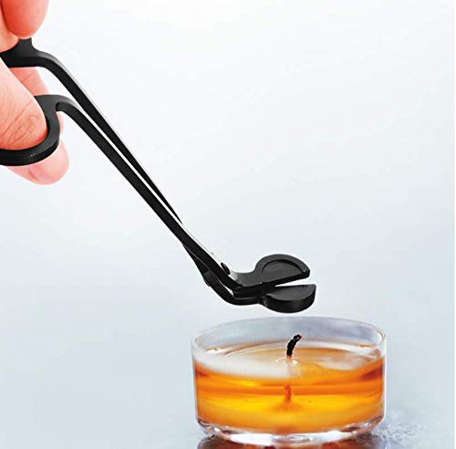 Candle Wick Trimmer , Wick Clipper Cutter Scissor (Matte Black)