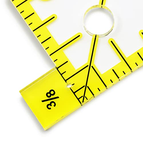 Dritz Seam Width Gauge Sewing Accessories, Clear
