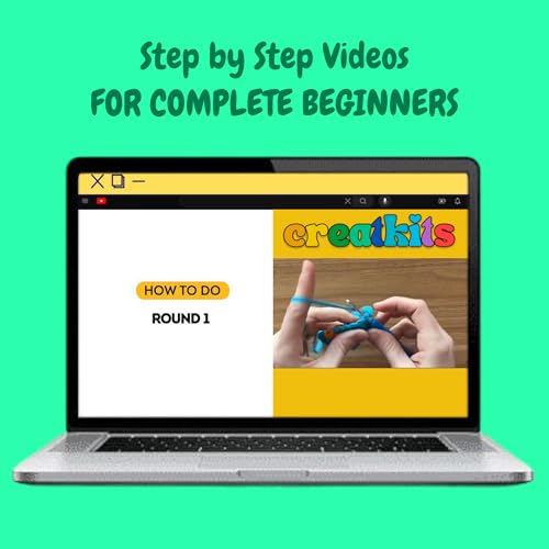 Easy Crochet Kit for Beginners Animals - Learn to Crochet Kits for Beginners - Bear Crochet Box