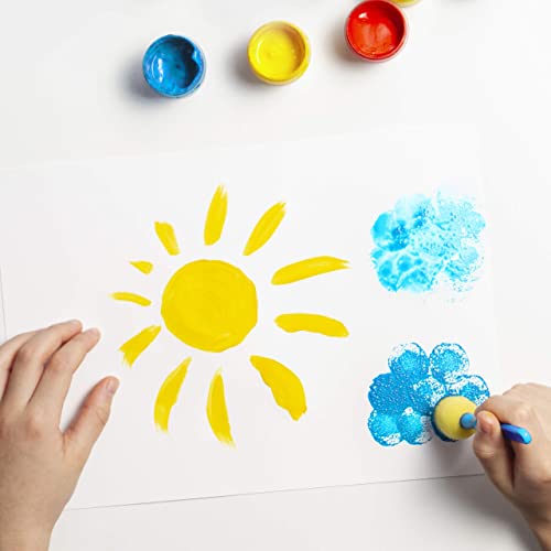 individuall Acrylic Paint Set for Canvas Painting - 8 Colors - Perfect for Holiday Gifts for Young Artists and DIY Projects - Canvas, Paper, Rock, Metal, Plastic and Walls