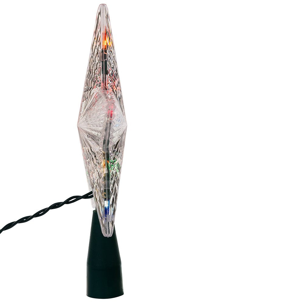 Kurt Adler Multi-Colored Crystal Star Treetop