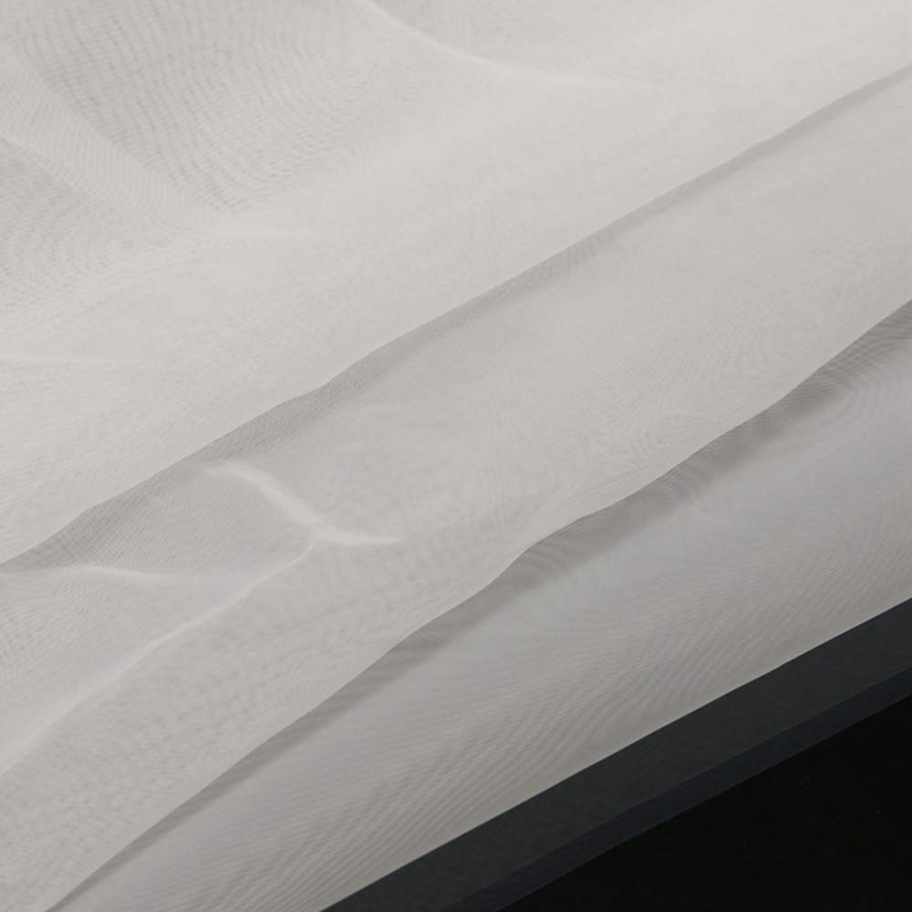 Silk Screen Printing Mesh, 100Mesh/40T White Yellow for Screen Printing Machine Equipment Accessories, Filter Painting, Polyester Fabric