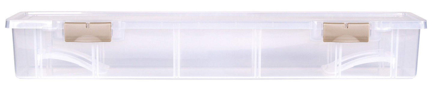 ArtBin 6999AB Fabric Strip Case - Crafts, Quiliting & Sewing Organizer, [1] Plastic Storage Case, Translucent