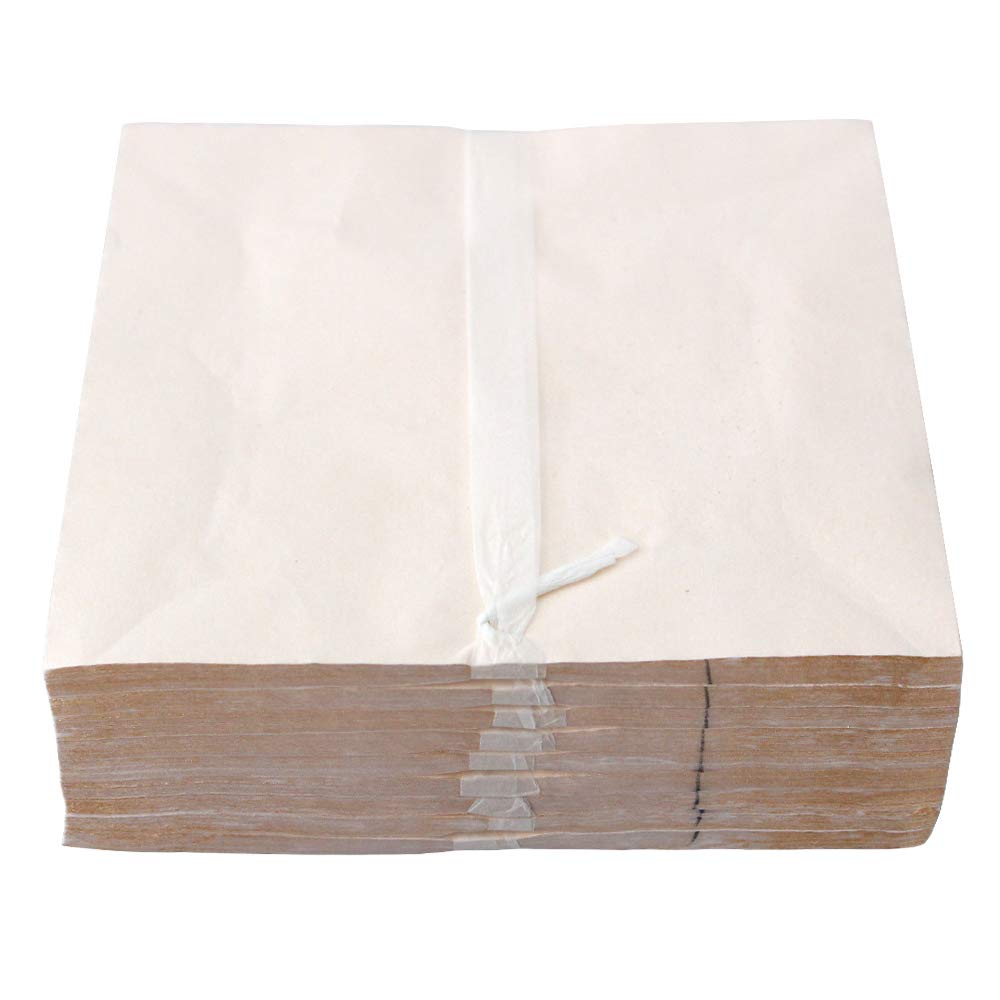 YongBo Gilding Gold Leaf Foil,100 Sheets 5.5" X 5.5" Real Copper Leaf Foil Paper for Arts,Crafting, Home Decoration, Handmade DIY