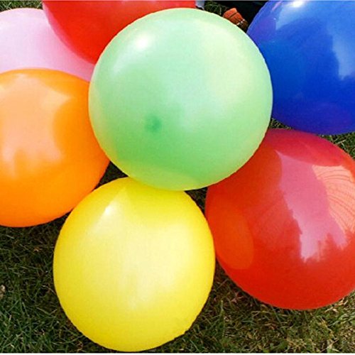 18 Inch Big Balloons Assorted Large Latex Balloons Giant Heavy Duty Balloons for Christmas Birthday Wedding Baby Shower Decorations