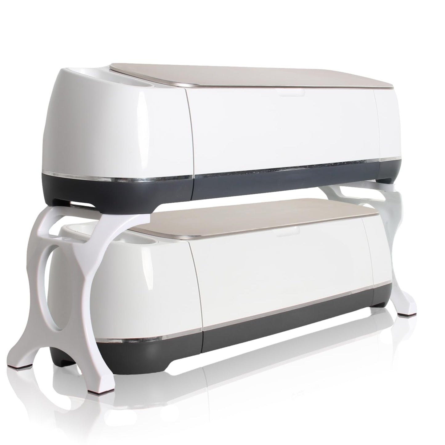 LOPASA 7'' Stand Legs for Cricut Maker 3/ Maker/Explore 3/ Explore Air 2 Machine Storage and Organization, Cutting Machine Accessories and Supplies and Tools Organizer, Table Space Saving