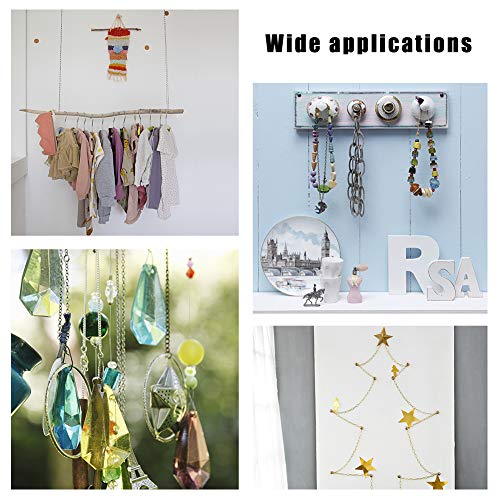 arricraft 10m/32.80 Feet Antique Bronze Chains, Brass Cable Chains with 3mm Balls, 1 Roll Chains for Necklace Jewelry Accessories DIY Making