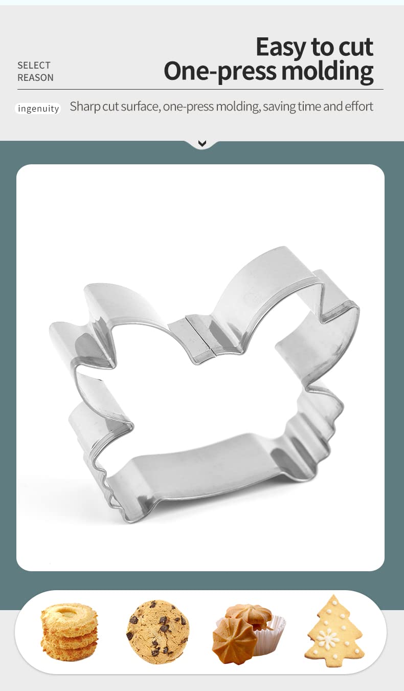 12PCS Ocean Creatures Cookie Cutters Set, ISZW Stainless Steel Marine Species Shapes Baking Mold for Kids Baking, Metal Cookie Sandwich Biscuit Cutter Molds for Kids Birthday Party DIY Cake Decoration