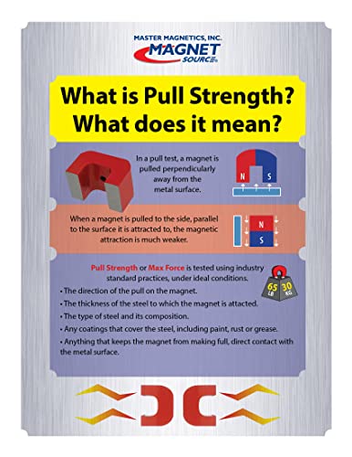 Master Magnetics Round Base Magnets with Knob - 1.43" Diameter, 0.98" Total Height with 1" Diameter Knob, 16 Pound Pull, Chrome, Pack of 4, HMKR-45X4