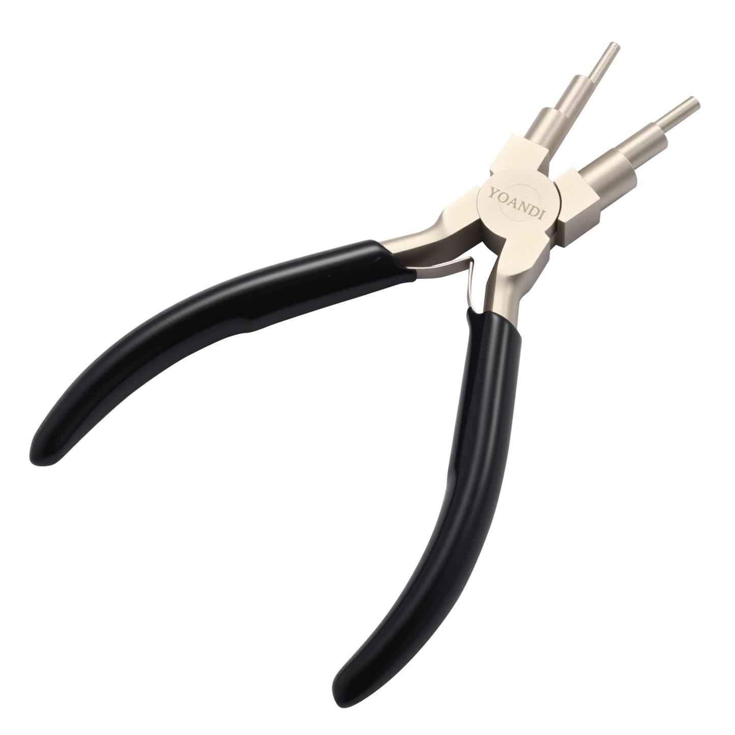 Jewelry Making Tool - High-Carbon Steel Bail Making Pliers with 2-9mm Adjustable Looper, Professional Wire Looping Tool for Earrings, Rings & Crafting (Multi-Functional Design) Jewelry Pliers