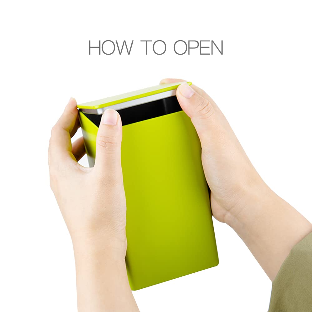 Tianhui Square Tin Can Empty Cube Steel Box Storage Container kit 65mm Series for Treats, Gifts, Favors, Loose Tea, Coffee and Crafts, Rose Gold, 3S