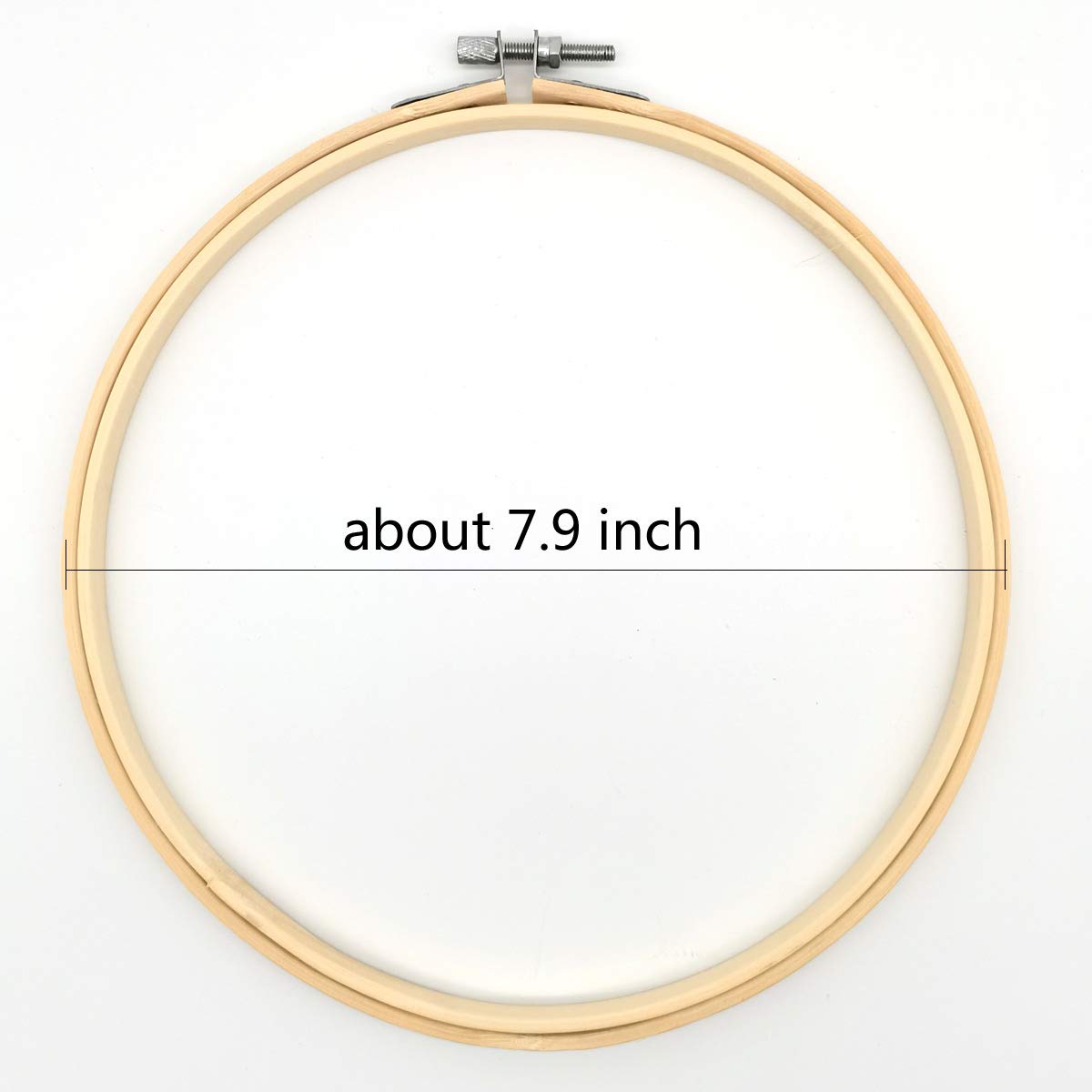 Maydear Beginner's Embroidery Starter Set - Pattern, Hoop, Threads, Scissors - Floral Fragrance