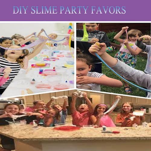Pugndeb Butter Slime Kit for Party Favors 5 Pack, Scented, Soft and Non-Sticky, Birthday Gifts for Girl Boys, Stress Relief Slime Bulk for Easter Egg Basket fillings