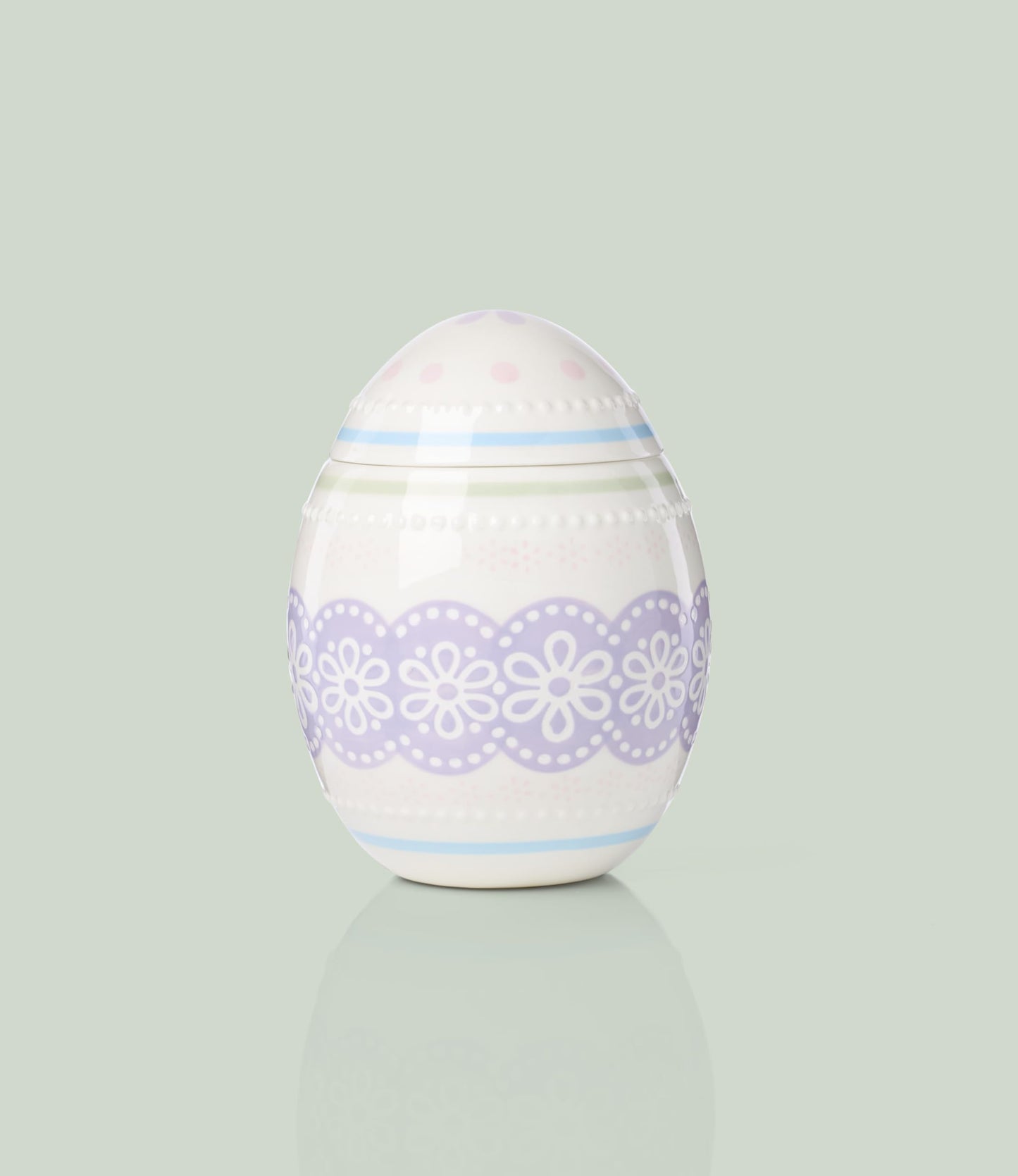 Bunny Hop Easter Egg Candy Jar