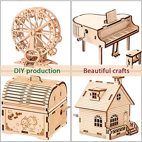 FSWCCK Pack of 8 PCS 12 x 12 Inch Craft Wood, Plywood Board Basswood Sheets, Perfect for DIY Projects, Drawing, Painting, Laser, Wood Burning, Wood Engraving and Laser Projects