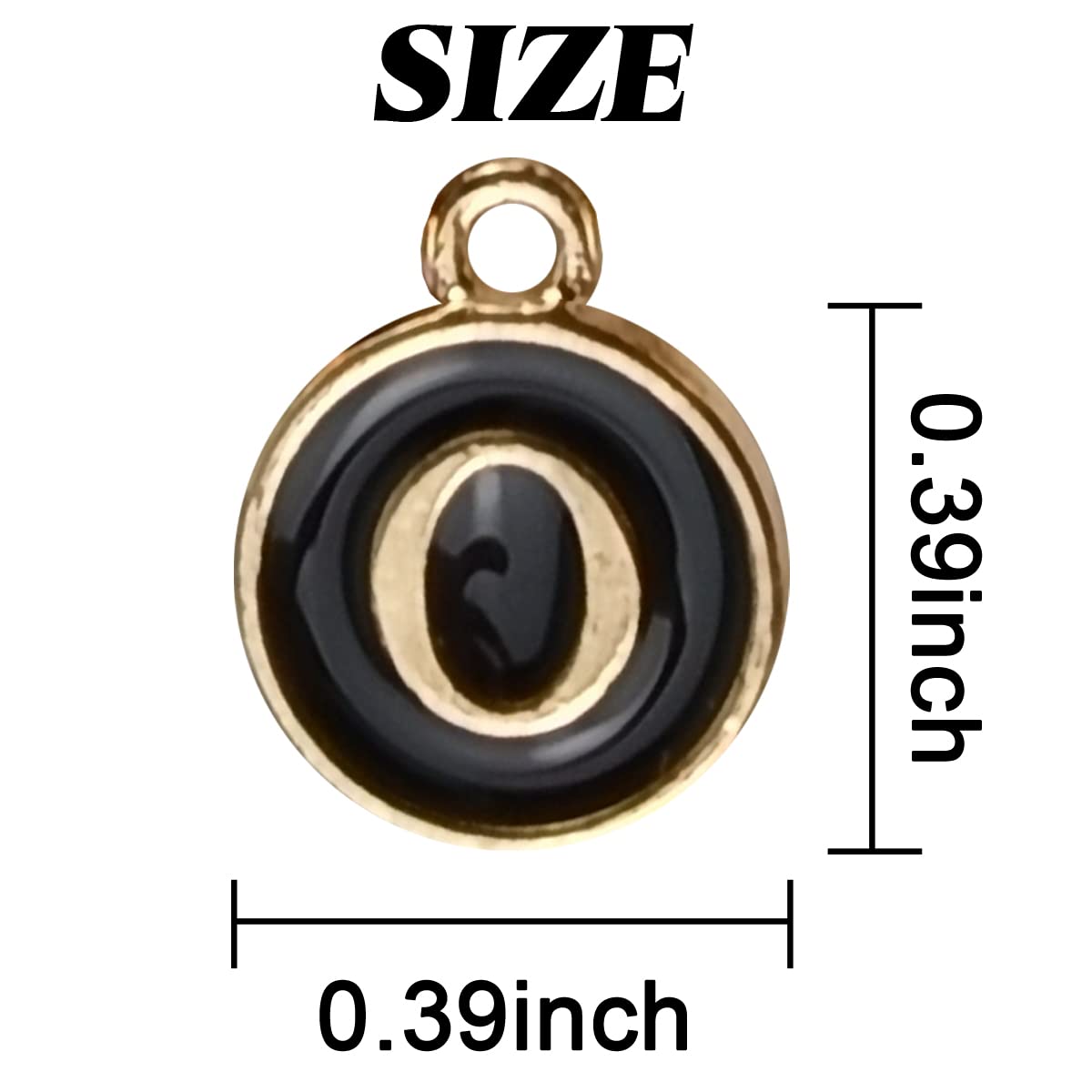 104PCS Letter Charms for Jewelry Making Charm for Bracelet Initial Charms Double Sided Alphabet Charms for Necklace Bracelet Jewelry Making