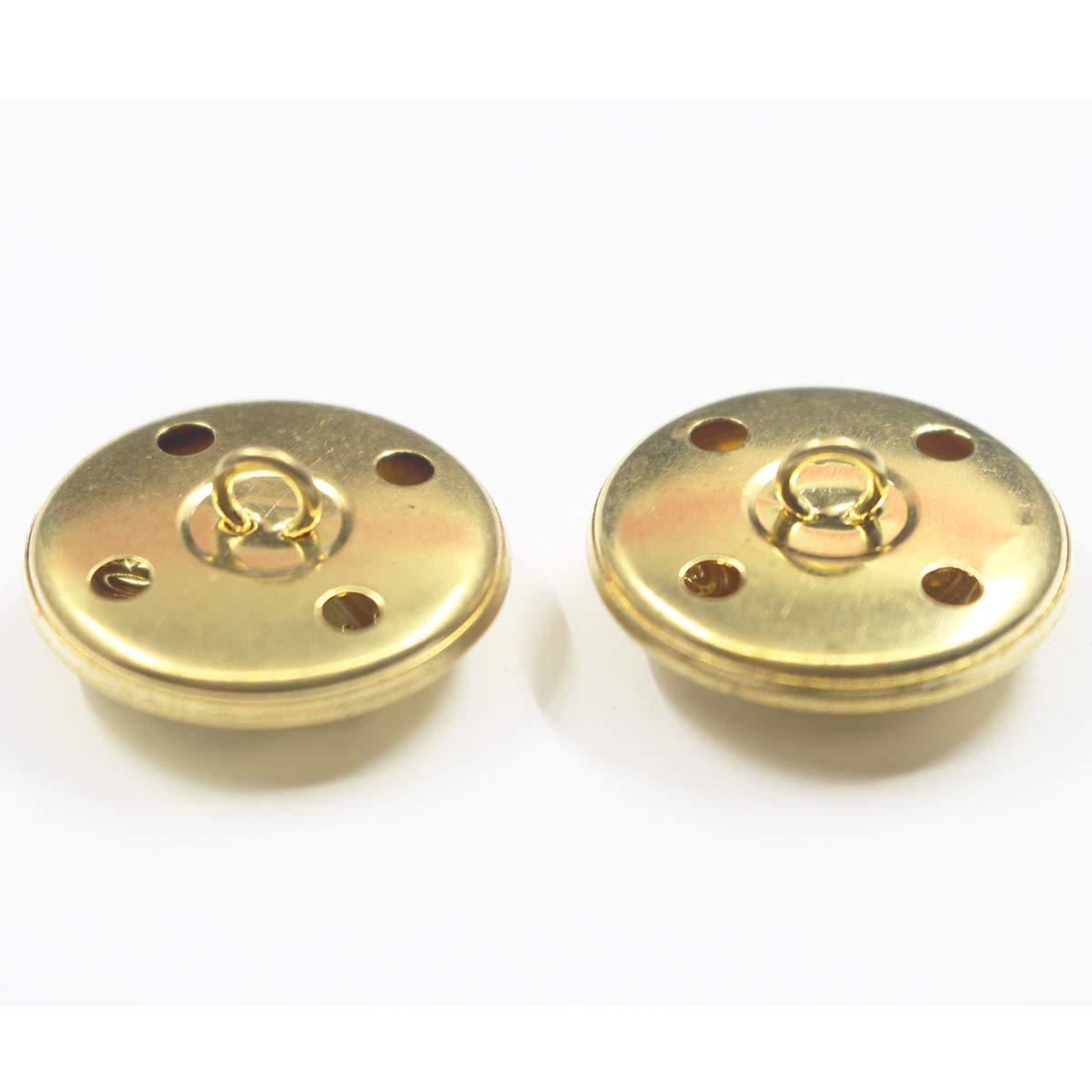 KENDANY 16 Piece Metal Blazer Button Set - for Blazer, Suits, Sport Coat, Uniform, Jacket 25mm (Gold 16 Piece)