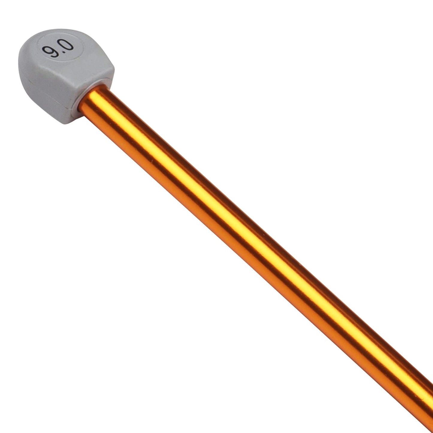 Coopay Tunisian Crochet Hook 9mm, 1PCS Extra Long Crochet Hook 13.8in Afghan Crochet Needle for Crocheting, Large Size Tunisian Crochet Needles for Beginners, Great Knitting Crochet Supplies