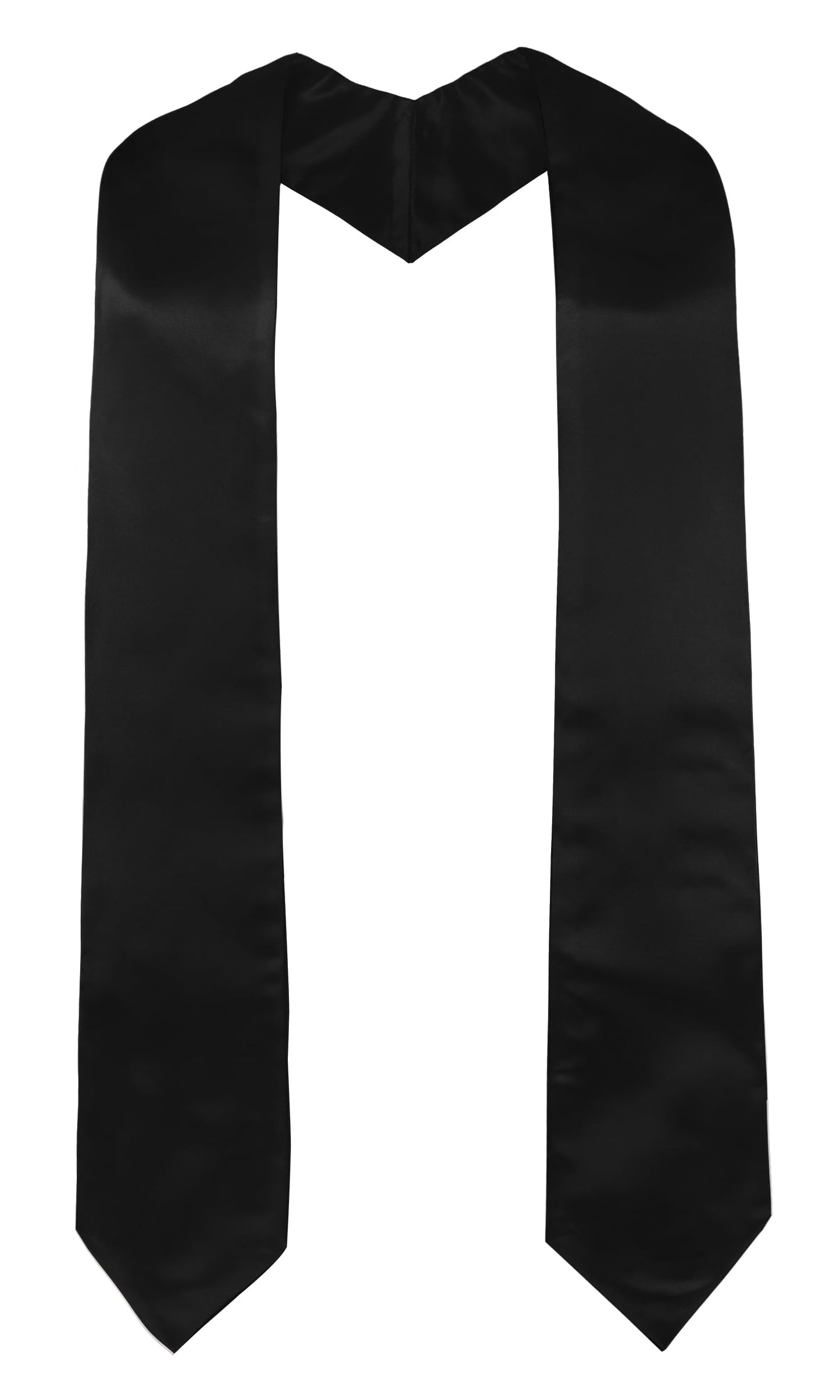 GraduatePro Plain Graduation Stole for Unisex Adults Sash 60" Long 16 Colors