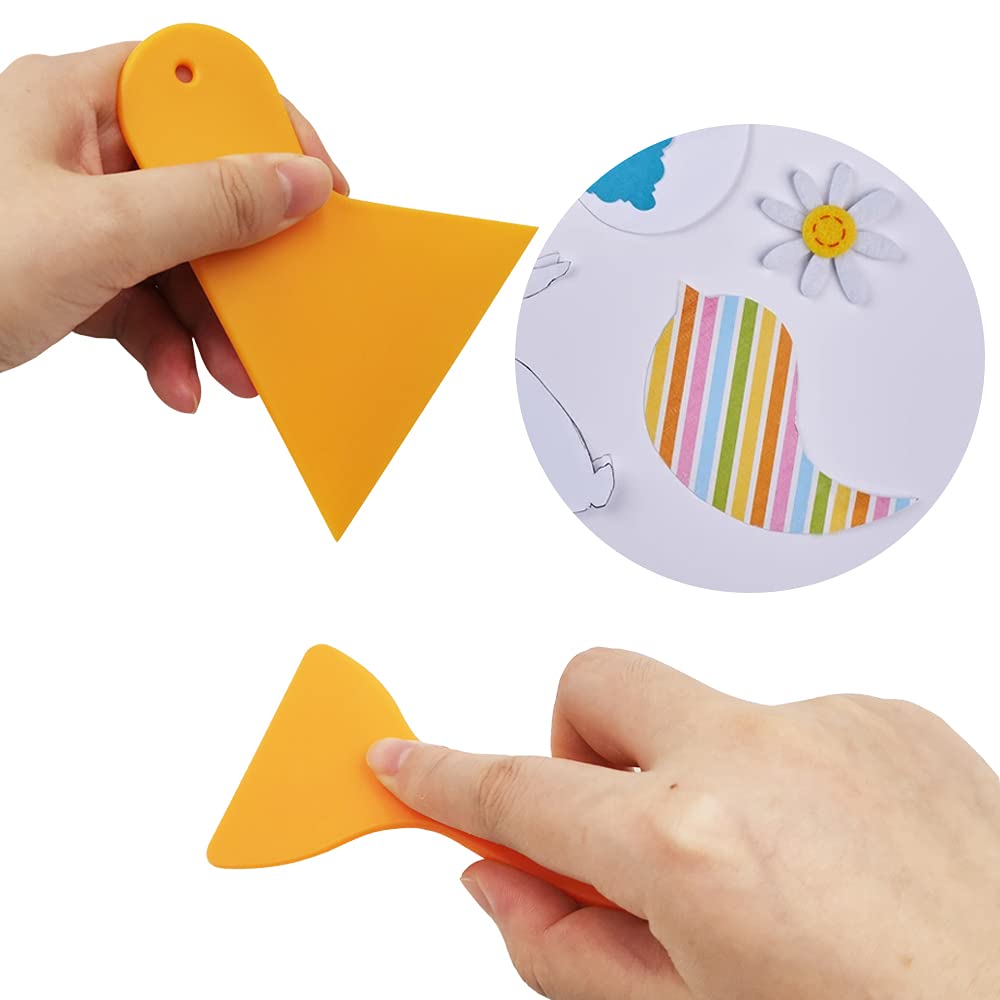 Weeding Tools for Vinyl, FineGood 8 PCS Weeding Tool Set Basic Craft Removal Kits Scissors Scraper Spatula Tweezers for Die Cut Cardstock Scrapbooking