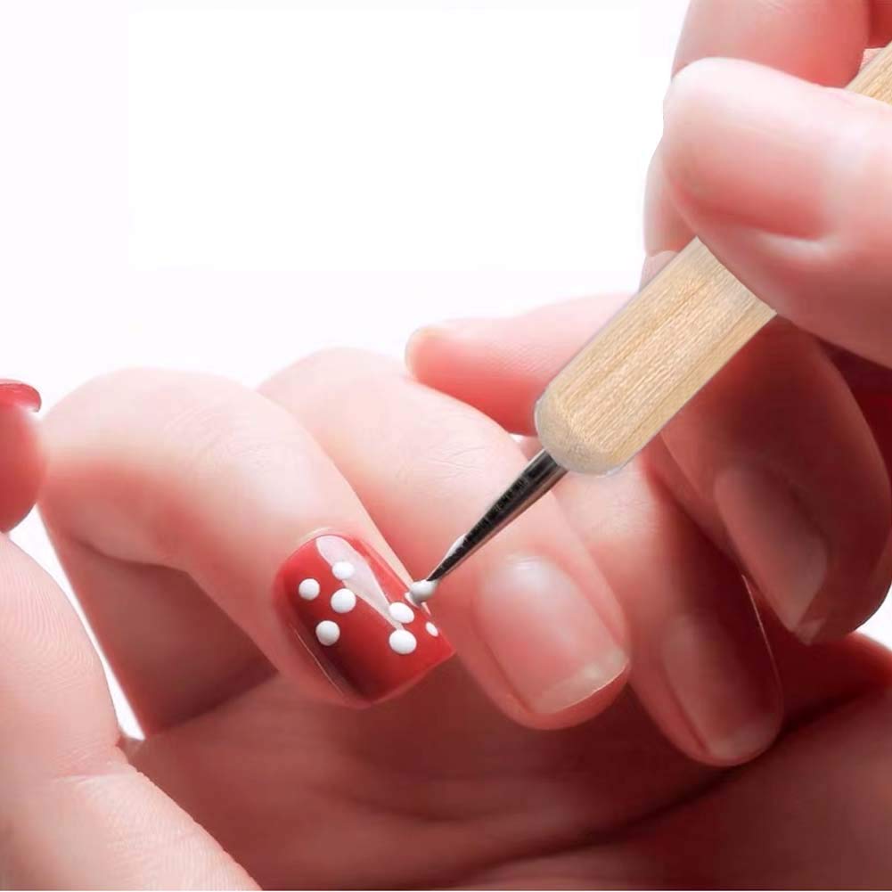 10Pcs Dotting Tools Ball Styluses for Rock Painting, Pottery Clay Modeling Embossing Art Mandala