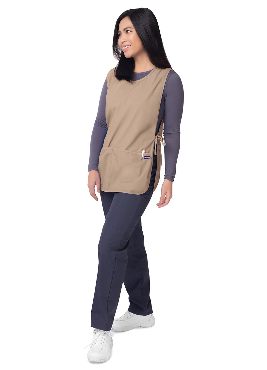 Sivvan Unisex Apron - Cobbler Apron - S8700 - Khaki - R