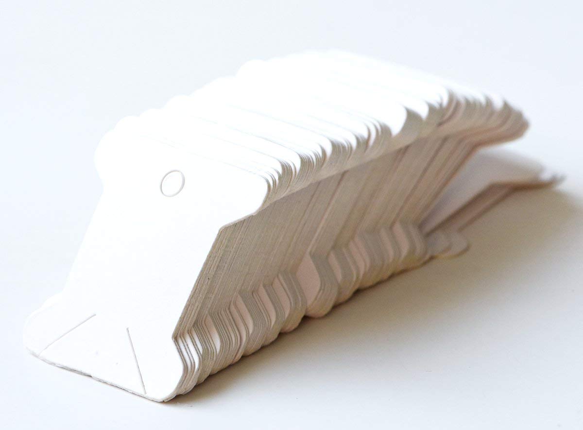 160 Pcs Paper Floss Bobbins for Embroidery Floss Organizer, Cross-Stitch Bobbins Card Thread Holder,Wrap and Store Floss,Craft DIY Sewing Storage,with free set of 6 needles and 1 threader（WHITE)