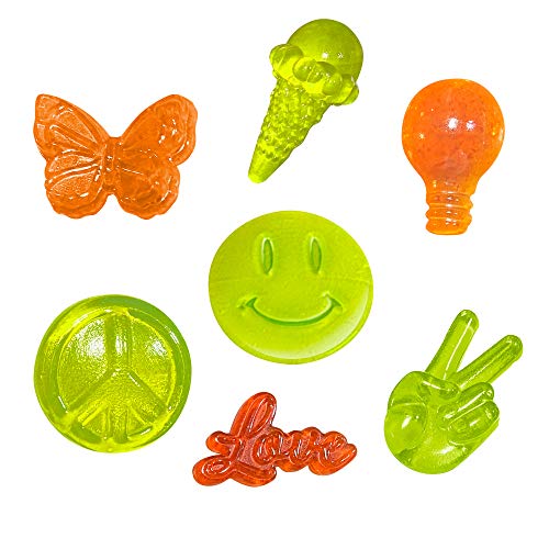 Thames & Kosmos Groovy Glowing Candy Lab STEM Kit | Make Glow-in-the-Dark Candies, Ice Cubes | Explore Luminescence & Chemistry of Gummies | Cool Shapes, Flavors, Safe to Eat | Includes LED Flashlight
