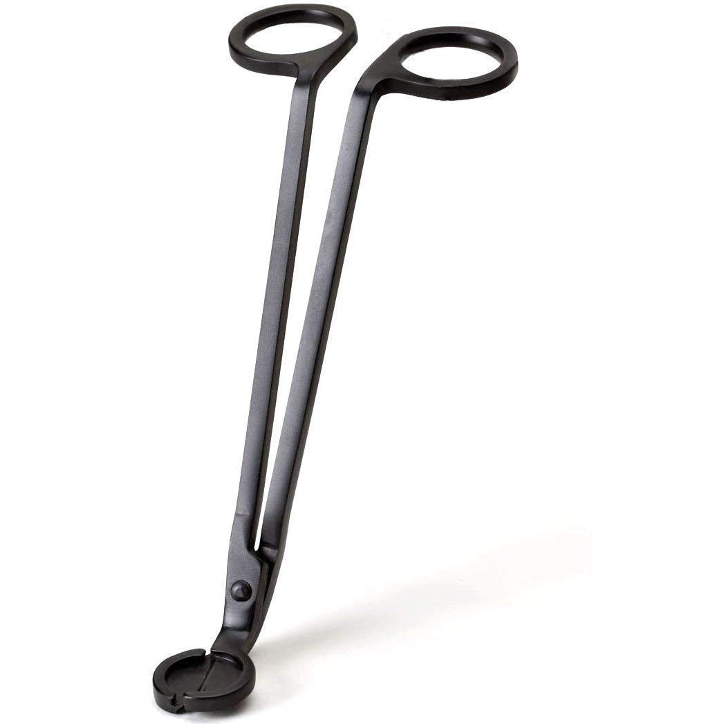 Candle Wick Trimmer , Wick Clipper Cutter Scissor (Matte Black)
