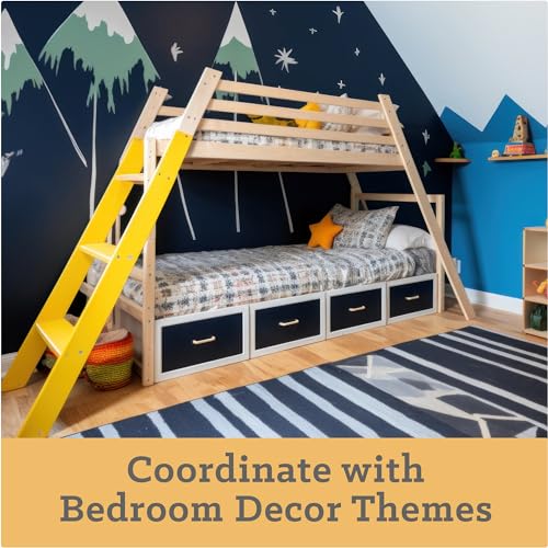 Modish Labels Toddler Child Closet Dividers, Closet Organizers, Toddler Size Dividers, Young Child Size Dividers, Boy, Woodland, Arrow, Tribal, Navy Blue, Mint, Grey (Toddler/Child)