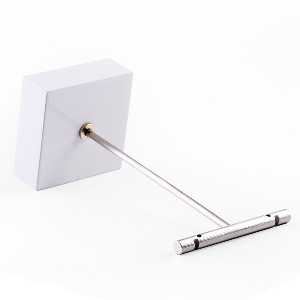 Oirlv T-Bar Jewelry Display Stand Earring Holder (White)