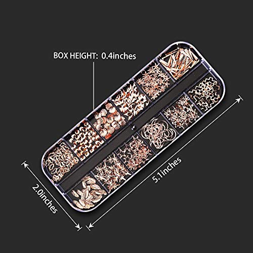 Artdone 9 boxes Nail Rhinestones,Nail Gems Nail Diamonds,Nail Art Studs Nail Crystals Nail Sequins for Nails Kit with 1 Tweezers and 3 Pen for Nail Art Supplies Accessories………