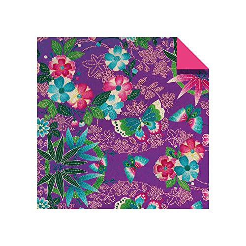 Origami Paper 500 sheets Japanese Washi Patterns 6" (15 cm): Double-Sided Origami Sheets with 12 Different Designs (Instructions for 6 Projects Included)