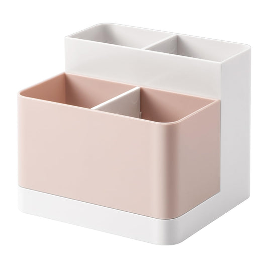 Poeland Desktop Storage Organizer Pencil Card Holder Box Container for Desk, Office Supplies, Vanity Table